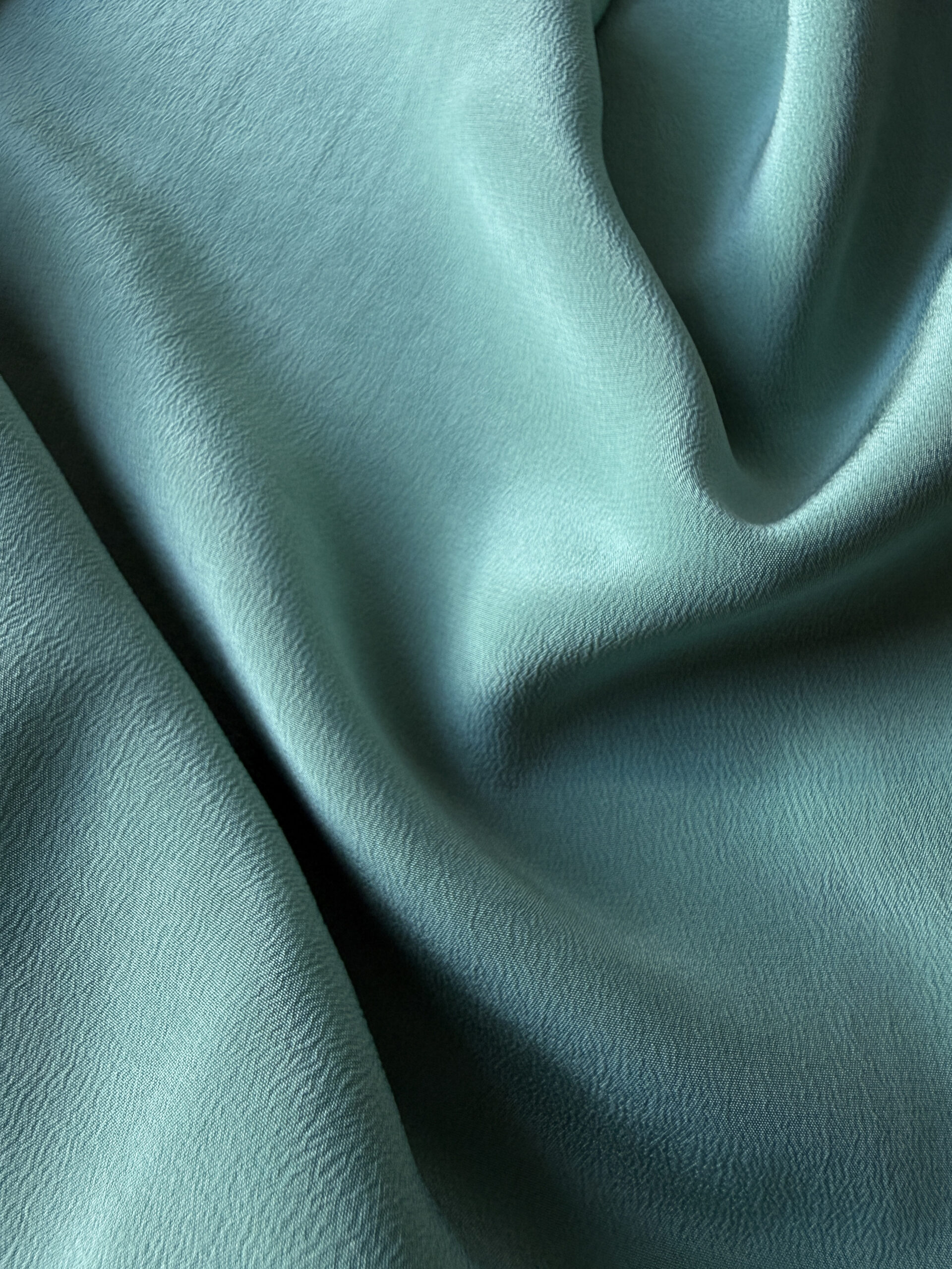 Turquoise Silk Embroidered Blouse - Image 4