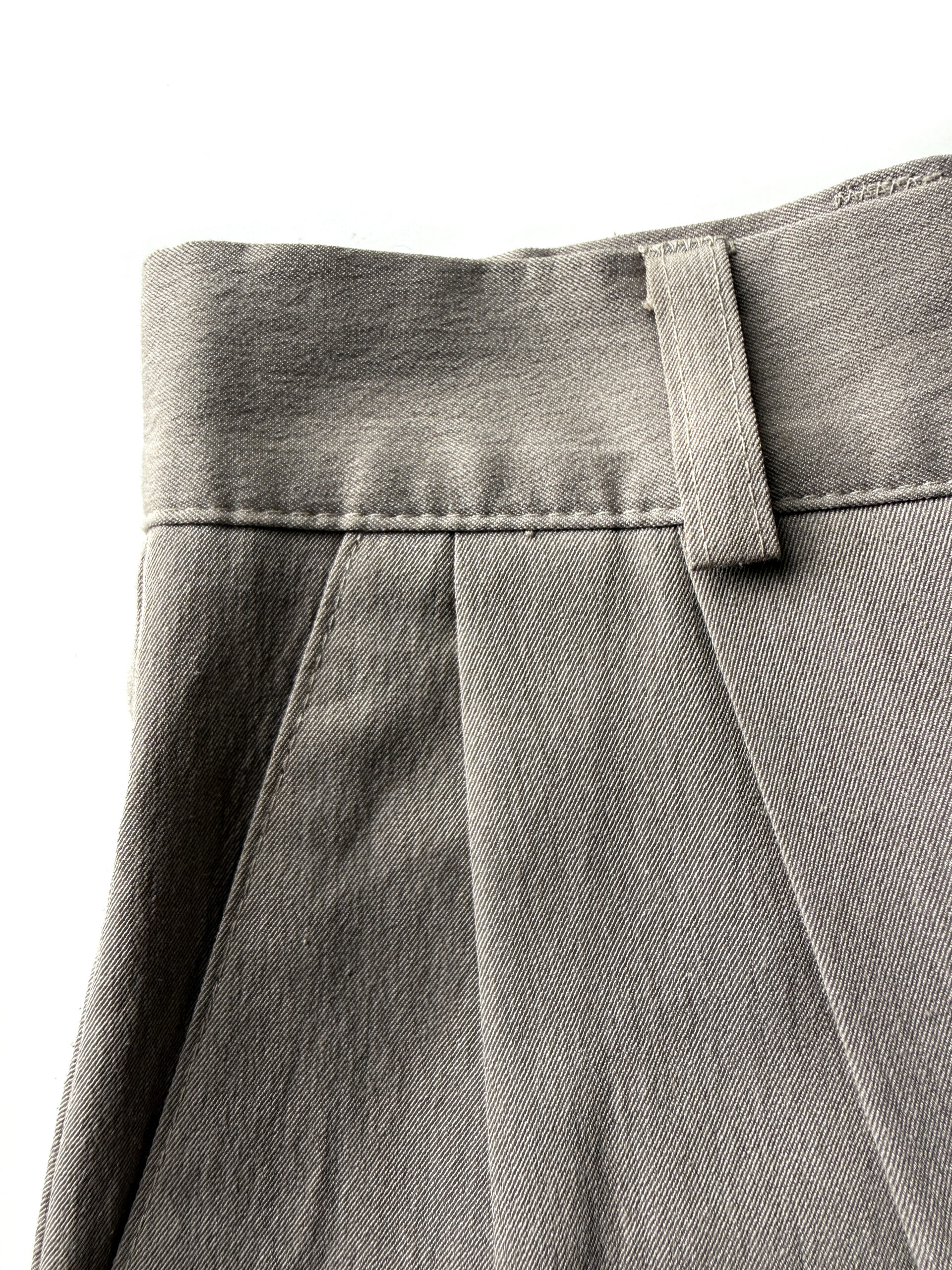 Beige High-Waisted Shorts - Image 2