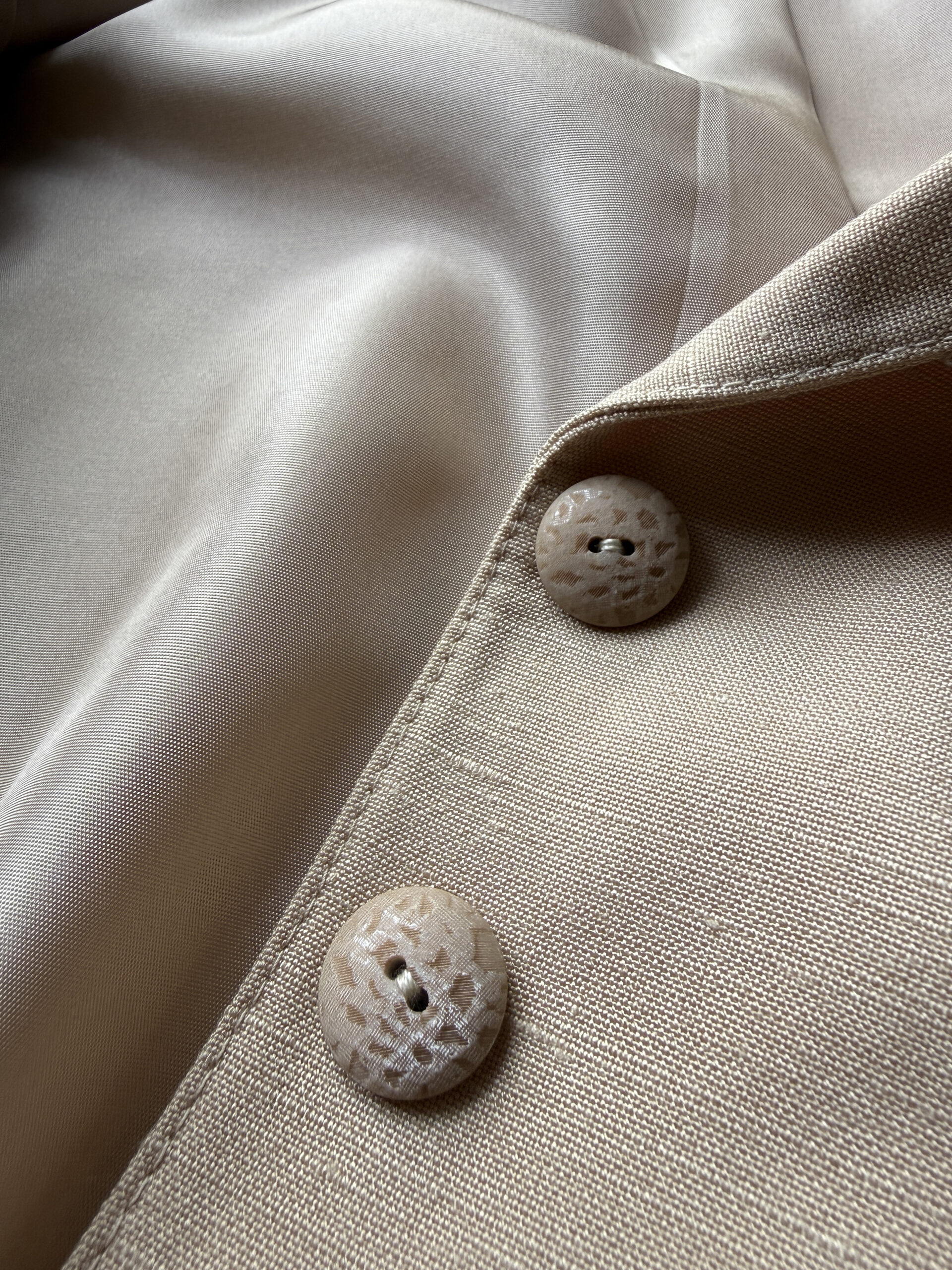 Blush Beige Tailored Blazer - Image 2