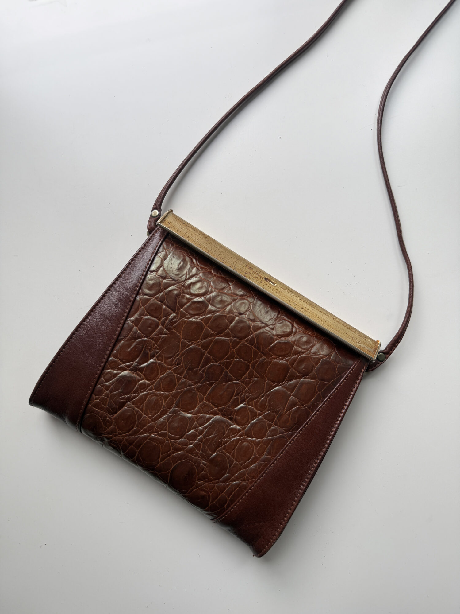 Cognac Leather Bag