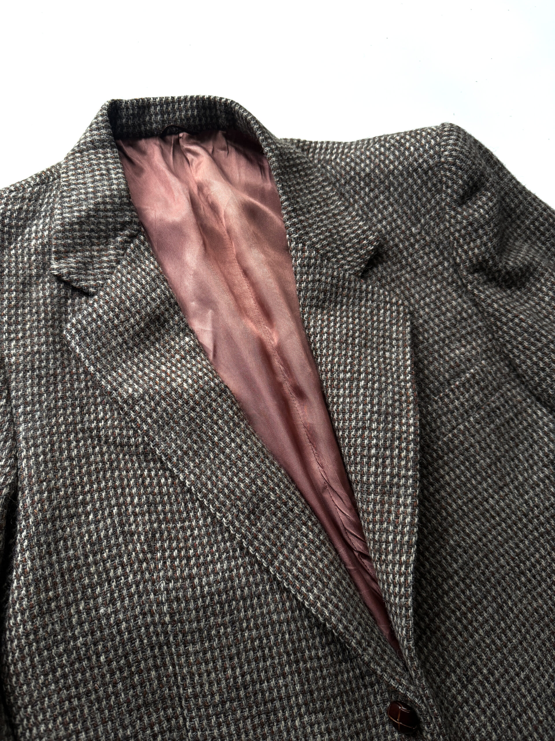 Brown Virgin Wool Blazer - Image 3