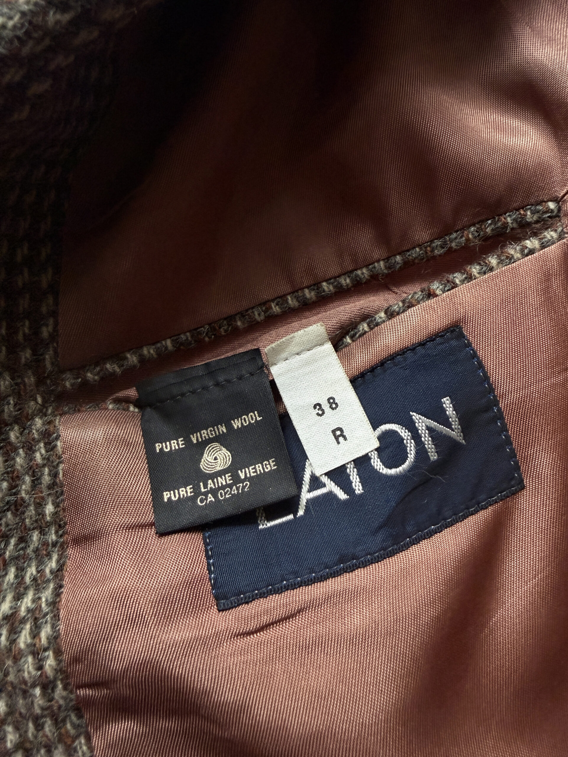 Brown Virgin Wool Blazer - Image 10