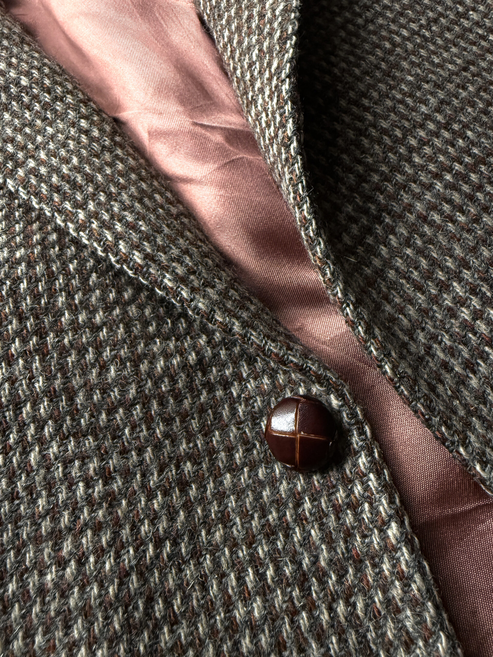 Brown Virgin Wool Blazer - Image 2