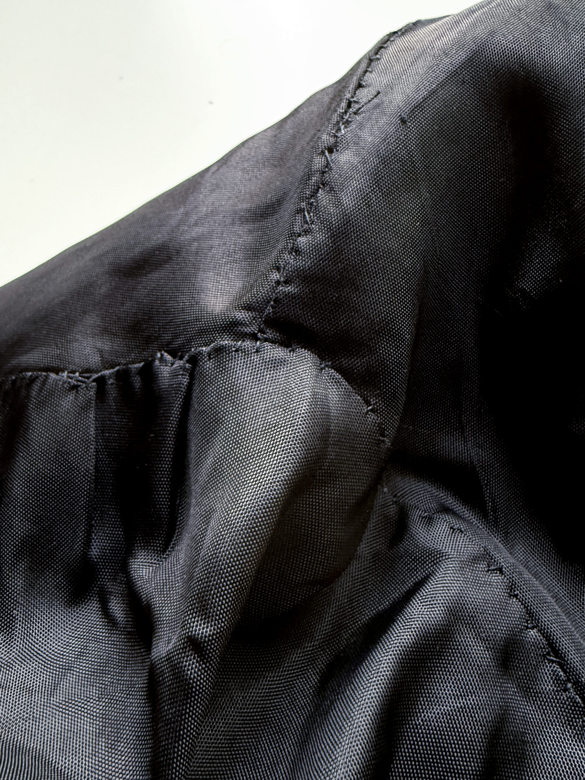 Handmade Virgin Wool Jacket with Lace Trim - Image 10